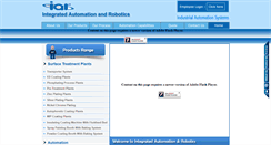 Desktop Screenshot of integratedrobo.co.in